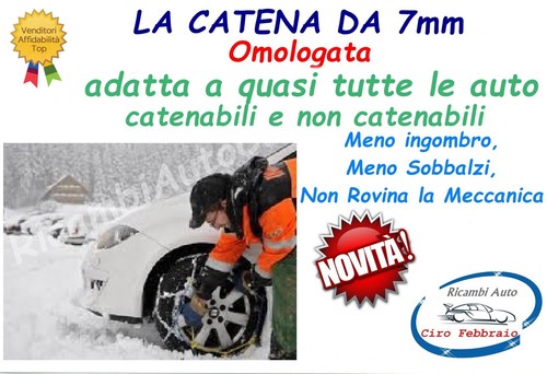 Catene neve 7mm - 7mm, ford