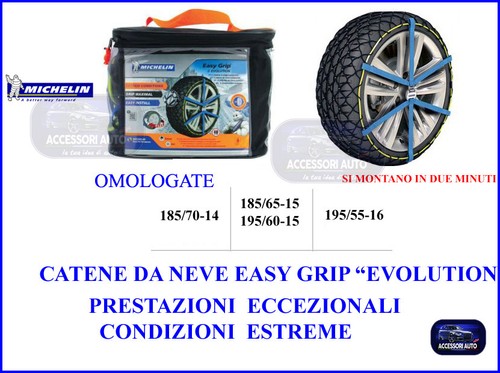 Catene neve michelin easy - catene,